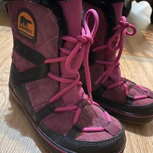 Sorel Pink Winter Boots